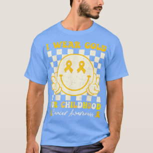 Camiseta Uso Oro Para La Conciencia De La Infancia