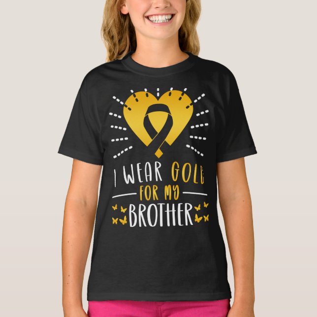 Camiseta Uso Oro Para Mi Corazón Hermano (Anverso)