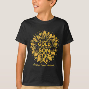 Camiseta Uso Oro Para Mi Hijo - Niñez De Girasol Oro
