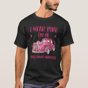 Camiseta Uso Pink Para Mí Camión Rosa Cáncer De Mama Surviv