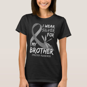 Camiseta Uso Plata Para Mi Hermano Dyslexia Awareness Ri