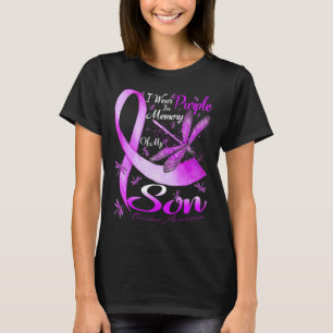 Camiseta Uso Púrpura En Memoria De Mi Hijo Adquirido Por So