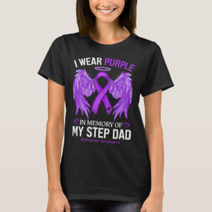 Camiseta Uso Púrpura En Memoria Del Paso Papá Heimerheimer