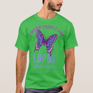 Camiseta Uso Púrpura Para Concienciar Al Lupus