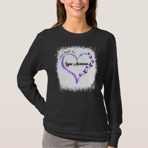 Camiseta Uso Púrpura Para Concienciar Al Lupus La Cinta Mar