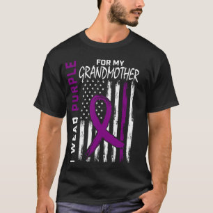 Camiseta Uso Púrpura Para Mi Abuela Alzheimers Awaren