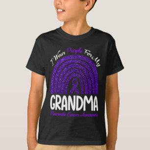 Camiseta Uso Púrpura Para Mi Abuela Pancreatic Cancer Rai