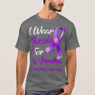 Camiseta Uso Púrpura Para Mi Abuela Sarcoidosis Conciencia