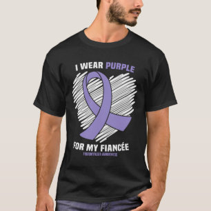 Camiseta Uso Púrpura Para Mi Fibromialgia Awarenes