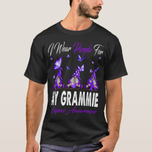 Camiseta Uso Púrpura Para Mi Gnome De Concienciación De Lup