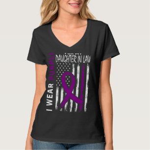 Camiseta Uso Púrpura Para Mi Hija En La Ley Lupus Awarene