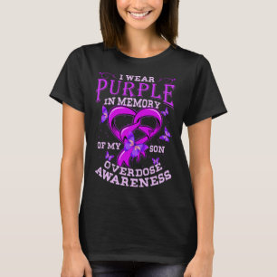 Camiseta Uso Púrpura Para Mi Hijo Conciencia Sobre La Sobre
