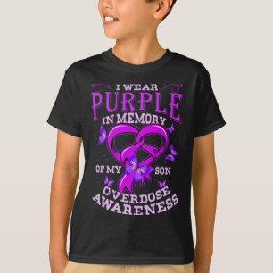 Camiseta Uso Púrpura Para Mi Hijo Conciencia Sobre La Sobre