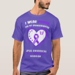 Camiseta Uso Púrpura para mi Nieta - Lupus Awarene<br><div class="desc">Uso morado para mi nieta - Camisa de Conciencia Lupus .</div>