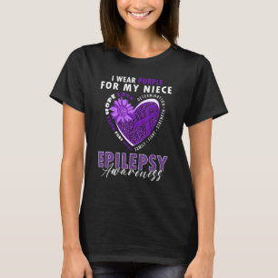 Camiseta Uso Púrpura Para Mi Noche De Concienciación Sobre