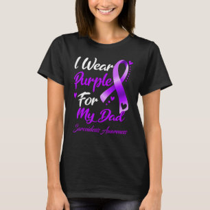 Camiseta Uso Púrpura Para Mi Papá Sarcoidosis Conciencia