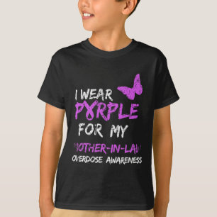 Camiseta Uso Púrpura Para Mi Suegra Adquirida De Sobredosis