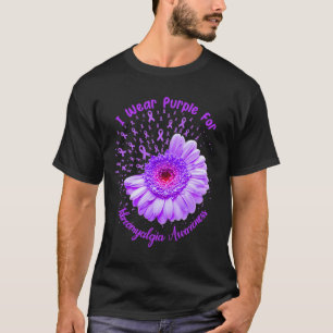 Camiseta Uso Púrpura Para Sobreviviente De Conciencia De Fi