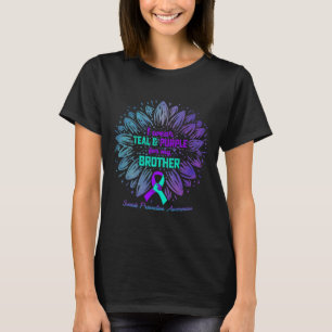 Camiseta Uso Púrpura Verde azulado Para La Prevención Del S
