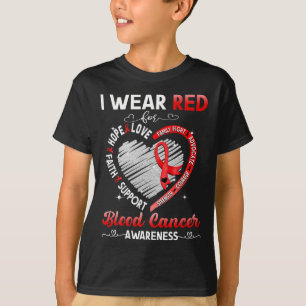 Camiseta Uso Rojo Para Los Regalos De Concienciación Sobre 