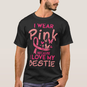 Camiseta Uso Rosa Amo Mi Bestial Cáncer De Mama