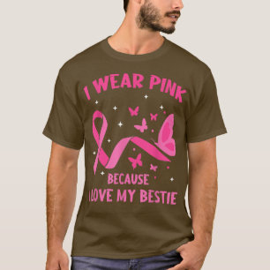 Camiseta Uso Rosa Amo Mi Bestial Cáncer De Mama