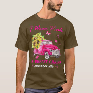 Camiseta Uso Rosa Para Concienciación Sobre El Cáncer De Ma