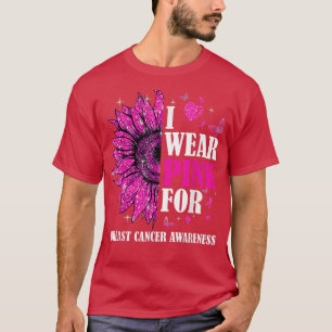 Camiseta Uso Rosa Para Concienciación Sobre El Cáncer De Ma