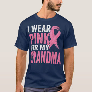 Camiseta Uso Rosa Para Concienciar A Mi Abuela Sobre El Cán