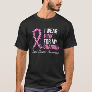 Camiseta Uso Rosa Para Concienciar A Mi Abuela Sobre El Cán
