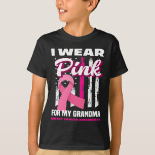 Camiseta Uso Rosa Para Concienciar A Mi Abuela Sobre El Cán
