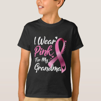 Camiseta Uso Rosa Para Concienciar A Mi Abuela Sobre El Cán