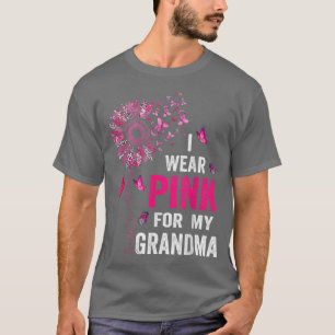 Camiseta Uso Rosa Para Concienciar A Mi Abuela Sobre El Cán