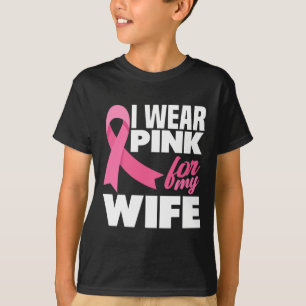 Camiseta Uso Rosa Para Concienciar A Mi Esposa Sobre El Cán
