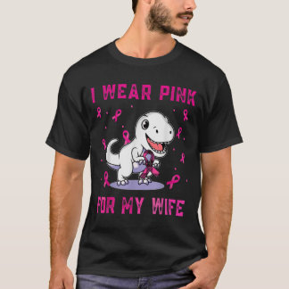 Camiseta Uso Rosa Para Concienciar A Mi Esposa Sobre El Cán