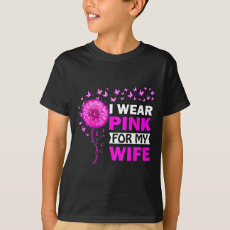 Camiseta Uso Rosa Para Concienciar A Mi Esposa Sobre El Cán