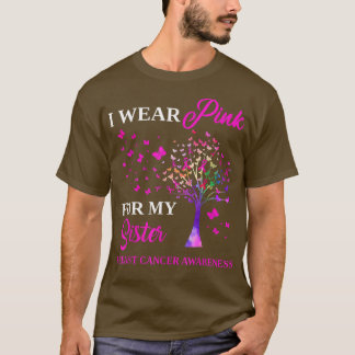 Camiseta Uso Rosa Para Concienciar A Mi Hermana Sobre El Cá