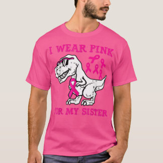 Camiseta Uso Rosa Para Concienciar A Mi Hermana Sobre El Cá