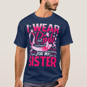 Camiseta Uso Rosa Para Concienciar A Mi Hermana Sobre El Cá