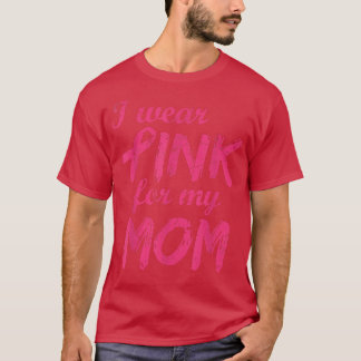 Camiseta Uso Rosa Para Concienciar A Mi Mamá Sobre El Cánce