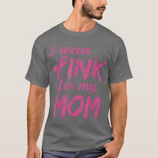 Camiseta Uso Rosa Para Concienciar A Mi Mamá Sobre El Cánce
