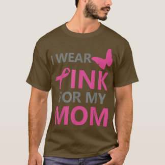 Camiseta Uso Rosa Para Concienciar A Mi Mamá Sobre El Cánce