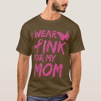 Camiseta Uso Rosa Para Concienciar A Mi Mamá Sobre El Cánce