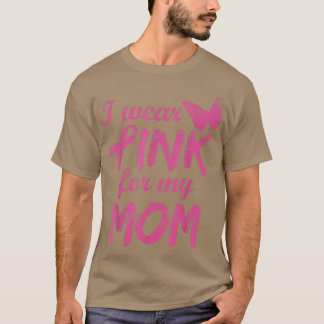 Camiseta Uso Rosa Para Concienciar A Mi Mamá Sobre El Cánce