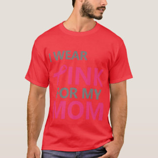 Camiseta Uso Rosa Para Concienciar A Mi Mamá Sobre El Cánce
