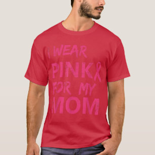 Camiseta Uso Rosa Para Concienciar A Mi Mamá Sobre El Cánce