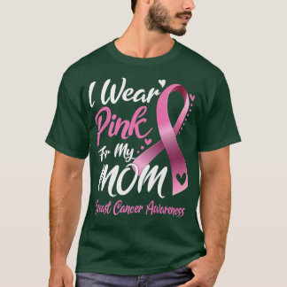Camiseta Uso Rosa Para Concienciar A Mi Mamá Sobre El Cánce