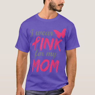 Camiseta Uso Rosa Para Concienciar A Mi Mamá Sobre El Cánce