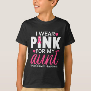 Camiseta Uso Rosa Para Concienciar Sobre El Cáncer De Mama 