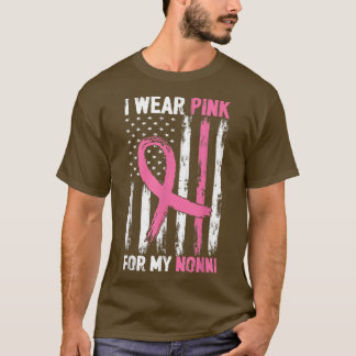 Camiseta Uso Rosa Para Concienciar Sobre El Cáncer De Mama 